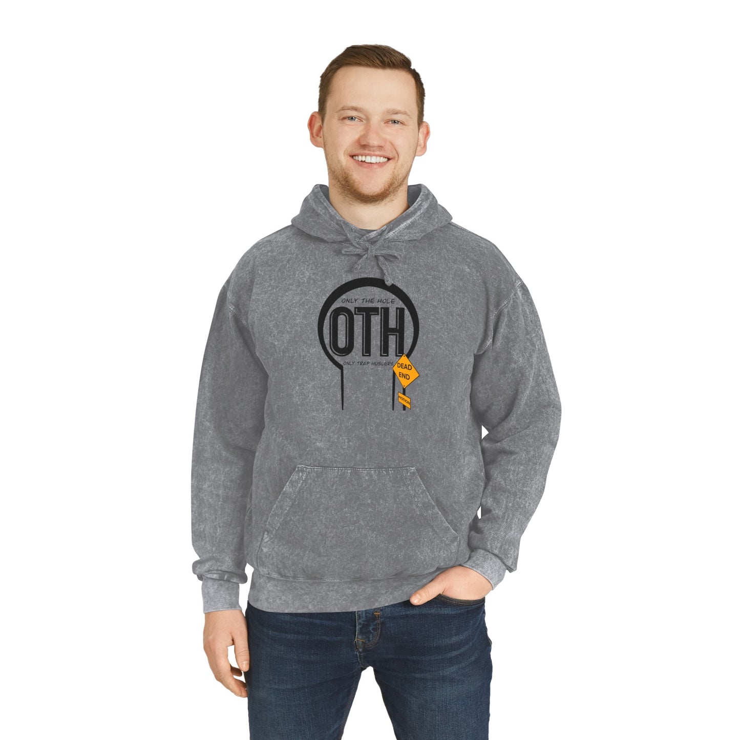 Unisex Mineral Wash Hoodie